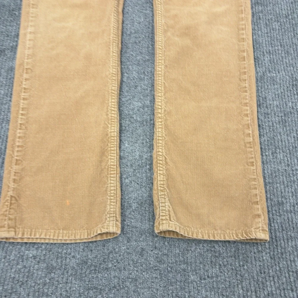 Banana Republic Pants Mens 33x34 Tan Cotton Corduroy Straight Casual Classic